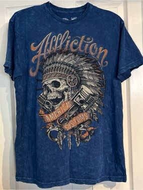 Affliction Skull Chief T